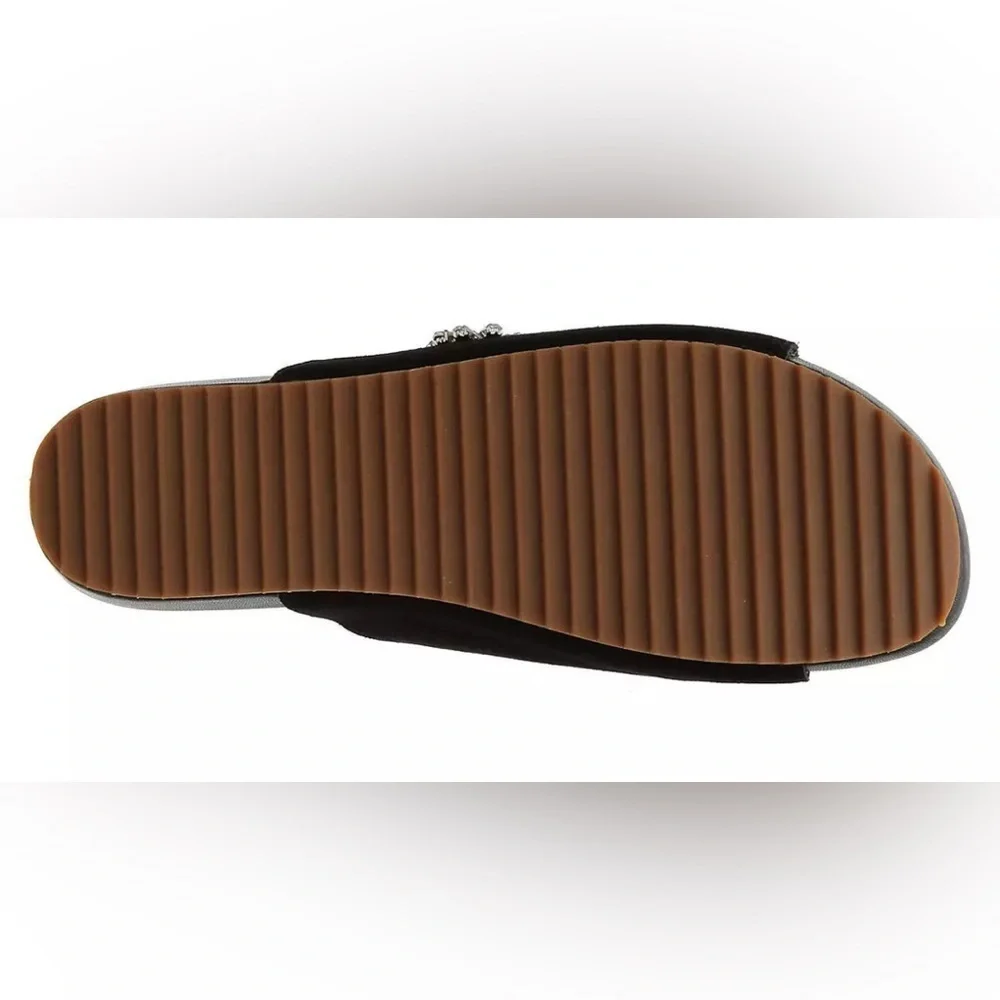 MOMO SLIDE SANDAL Bill Blass Size 9, Black
